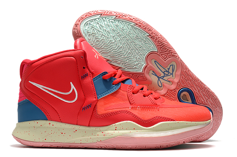 2022 Nike Kyrie Irving 8 Red Blue Pink Shoes - Click Image to Close